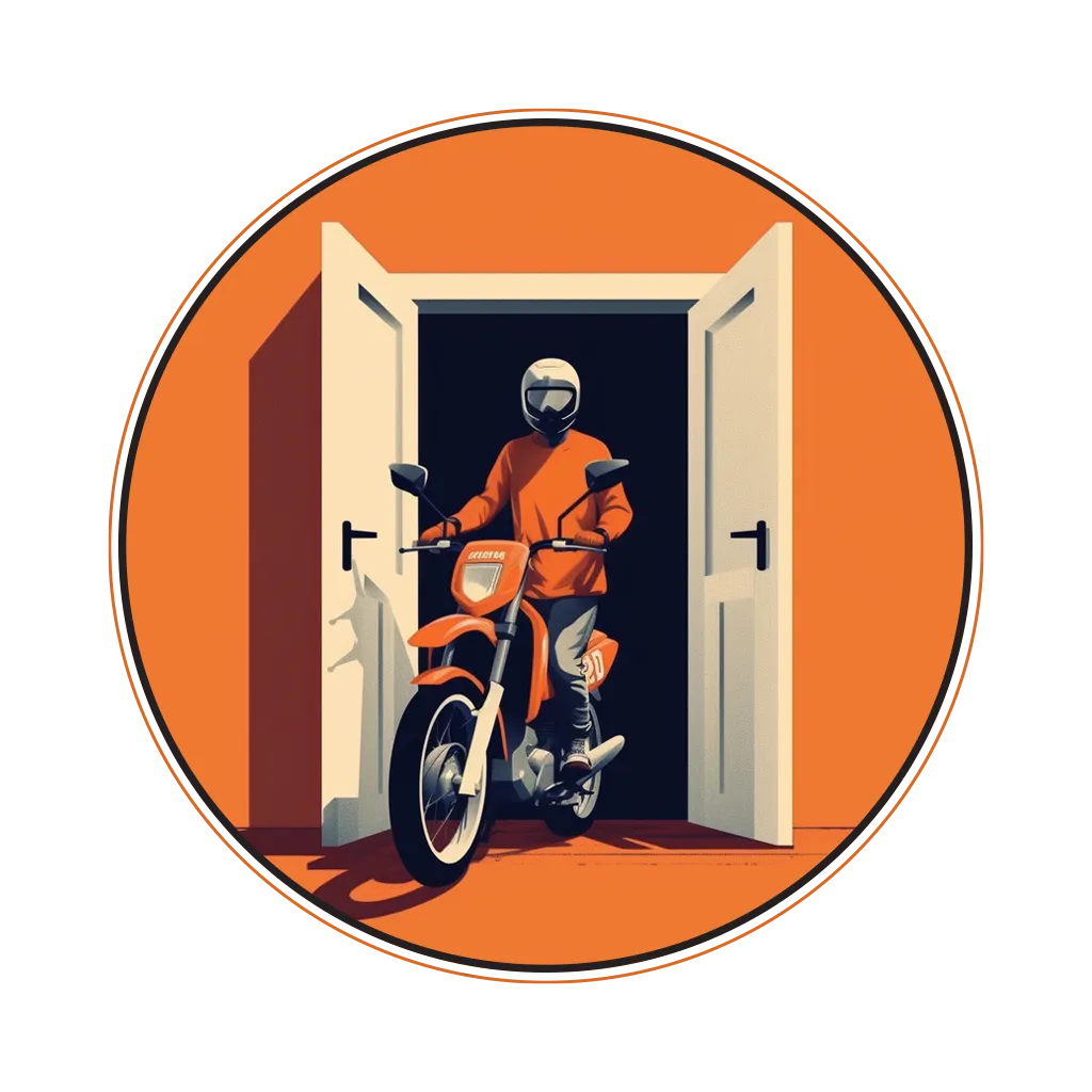 At the door delivery of bikes in goa